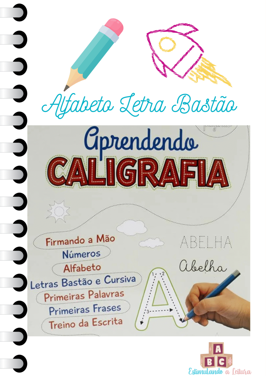 CALIGRAFIA LETRA BASTAO